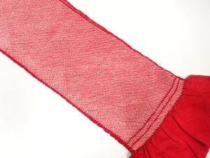 正絹　振袖用　絞り帯揚げ